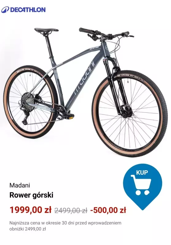 Decathlon - gazetka promocyjna Rowerowe okazje od piątku 30.05  - strona 5