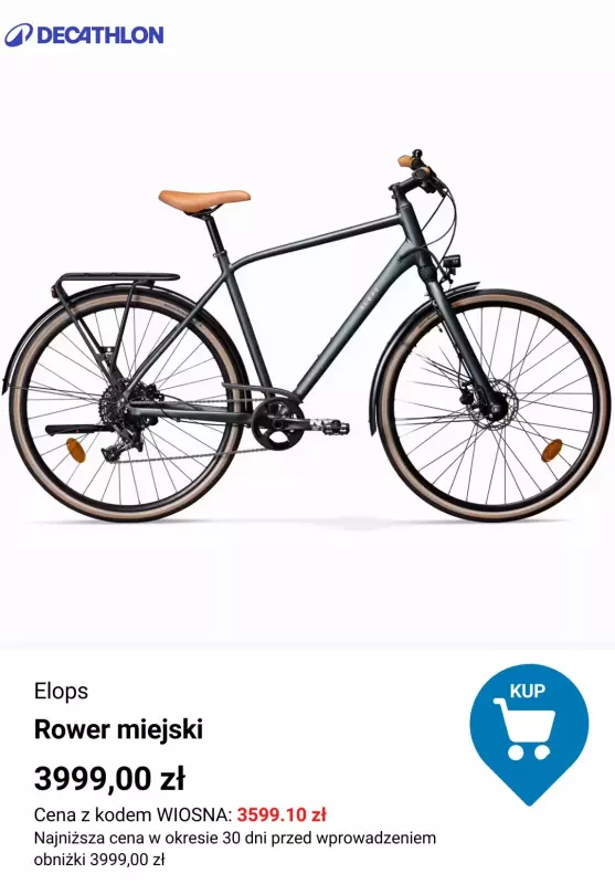 Decathlon - gazetka promocyjna -10% na wybrane rowery z kodem   - strona 2