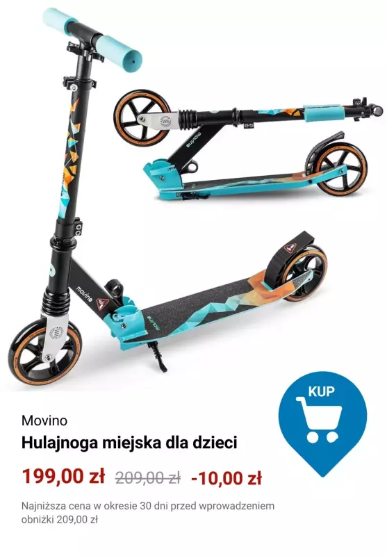 Decathlon - gazetka promocyjna Hulajnogi dla dzieci od poniedziałku 09.06  - strona 4