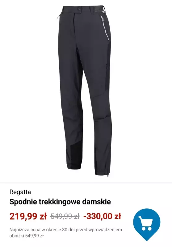 Decathlon - gazetka promocyjna Spodnie turystyczne i trekkingowe od środy 11.06  - strona 7