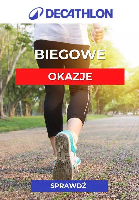 Decathlon - gazetka promocyjna Biegowe okazje od wtorku 17.06 