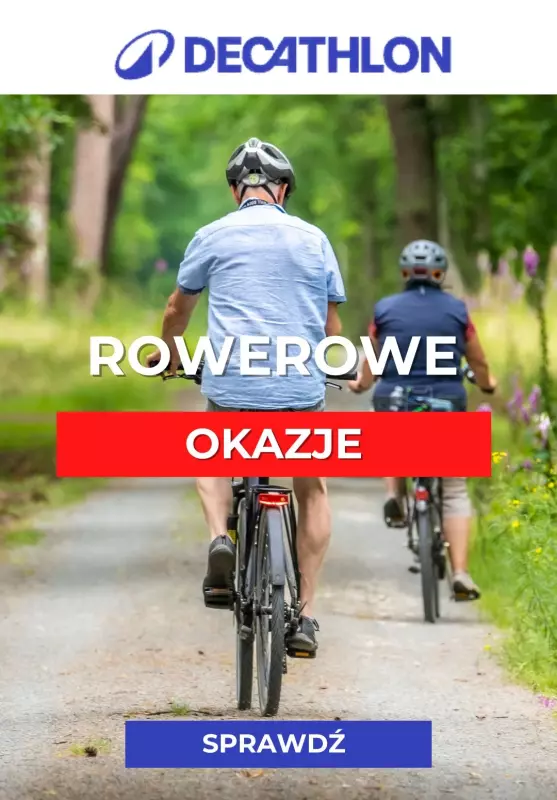 Decathlon - gazetka promocyjna Rowerowe okazje od środy 18.06 
