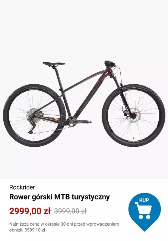 Decathlon - gazetka promocyjna Rowerowe okazje od środy 18.06  - strona 4