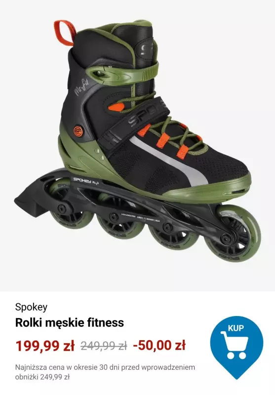 Decathlon - gazetka promocyjna Okazje na łyżworolki od wtorku 24.06  - strona 2