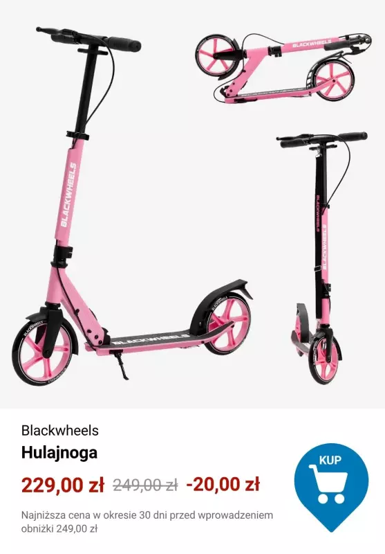 Decathlon - gazetka promocyjna Hulajnogi w supercenach od czwartku 26.06  - strona 7