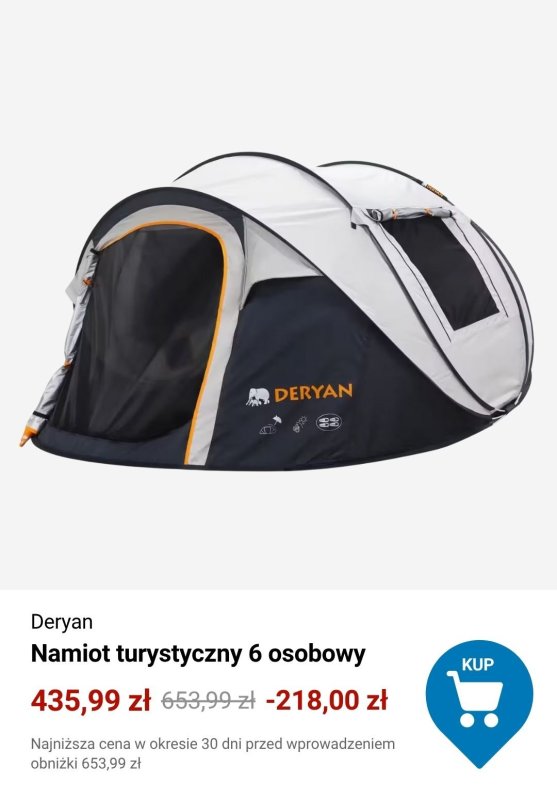 Decathlon - gazetka promocyjna Okazje na namioty od poniedziałku 30.06  - strona 4