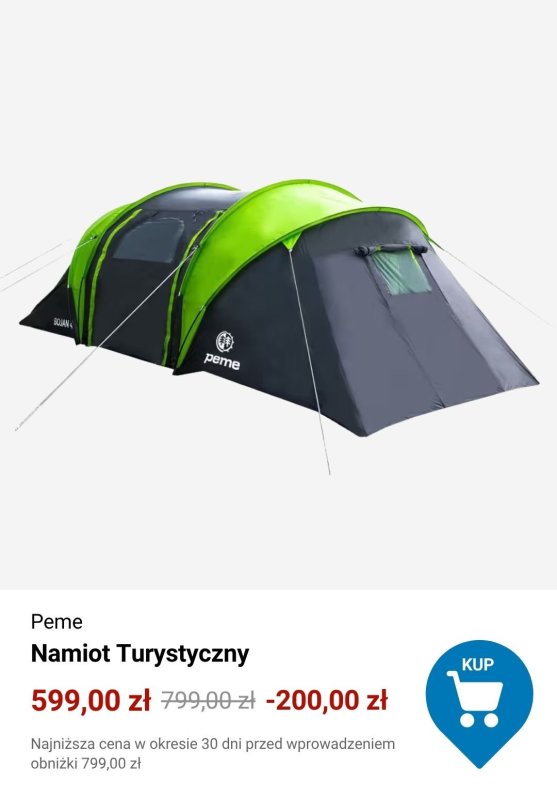 Decathlon - gazetka promocyjna Okazje na namioty od poniedziałku 30.06  - strona 7