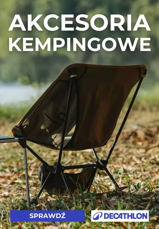 Decathlon - gazetka promocyjna Akcesoria kempingowe od wtorku 01.07 