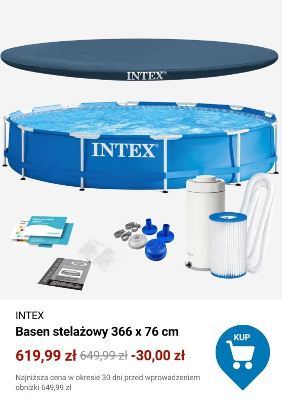 Decathlon - gazetka promocyjna Baseny ogrodowe w supercenach! od piątku 04.07  - strona 8