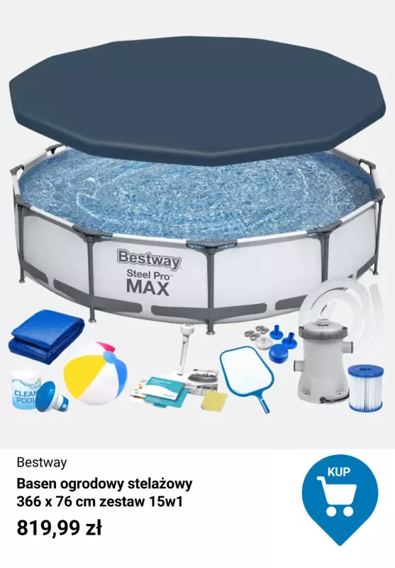 Decathlon - gazetka promocyjna Baseny ogrodowe w supercenach!   - strona 3