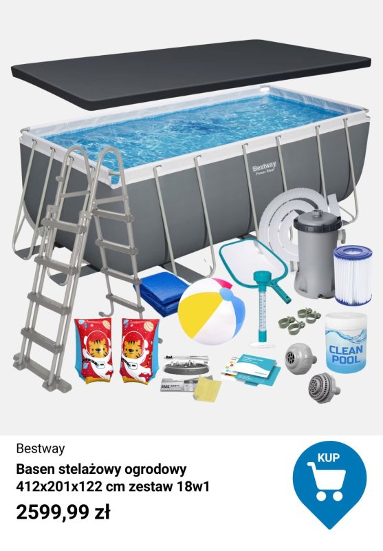 Decathlon - gazetka promocyjna Baseny ogrodowe w supercenach! od piątku 04.07  - strona 6