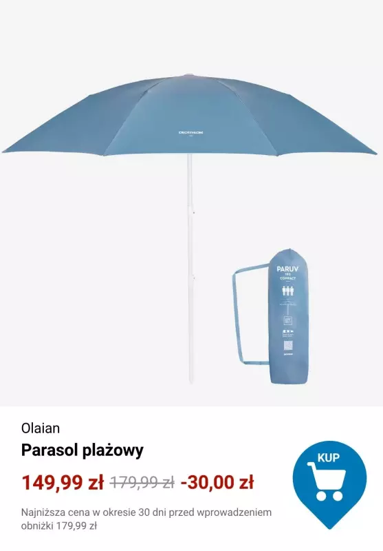 Decathlon - gazetka promocyjna Promocje na lato od środy 09.07  - strona 5
