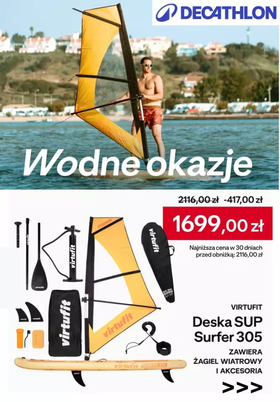 Decathlon - gazetka promocyjna Wodne okazje od czwartku 17.07 