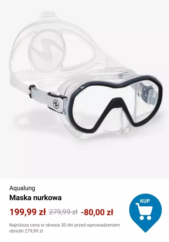 Decathlon - gazetka promocyjna Maski, fajki, płetwy nurkowe   - strona 3