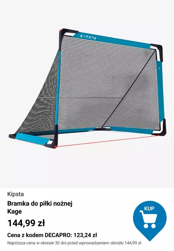 Decathlon - gazetka promocyjna -15% na wybrane produkty z piłki nożnej od czwartku 24.07 do wtorku 12.08 - strona 7