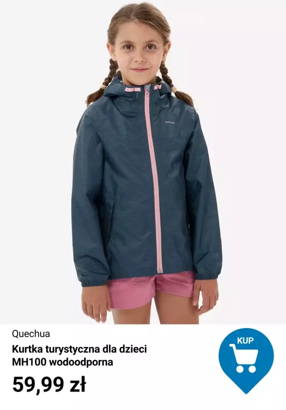 Decathlon - gazetka promocyjna Odzież na deszczowe dni od poniedziałku 04.08  - strona 10