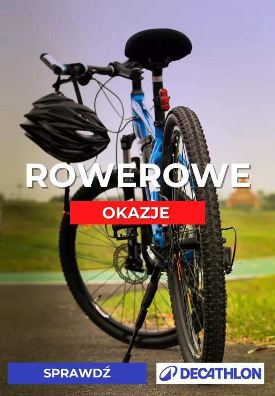 Decathlon - gazetka promocyjna Rowerowe okazje od czwartku 28.08 