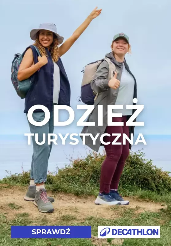 Decathlon - gazetka promocyjna Odzież turystyczna - spodnie i kurtki od piątku 29.08 