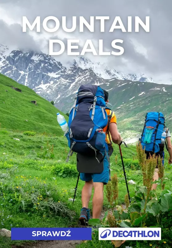 Decathlon - gazetka promocyjna Trekkingowe okazje od piątku 05.09 