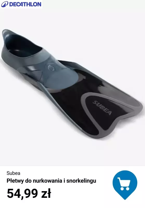 Decathlon - gazetka promocyjna SNORKELING - odkryj naszą ofertę! od poniedziałku 15.09  - strona 4