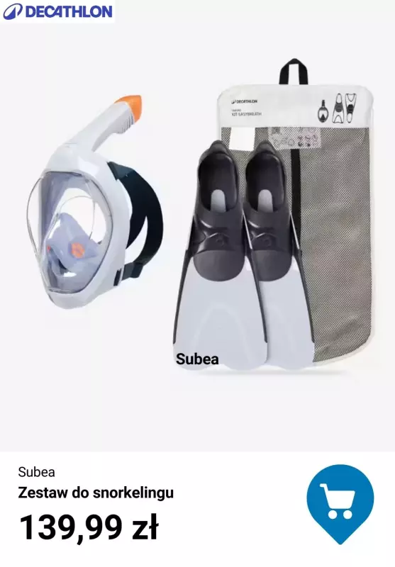 Decathlon - gazetka promocyjna SNORKELING - odkryj naszą ofertę!   - strona 3
