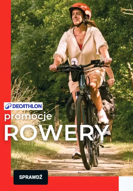 Decathlon - gazetka promocyjna ROWERY w promocyjnych cenach  