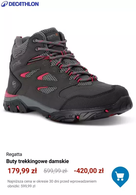 Decathlon - gazetka promocyjna Buty trekkingowe   - strona 2