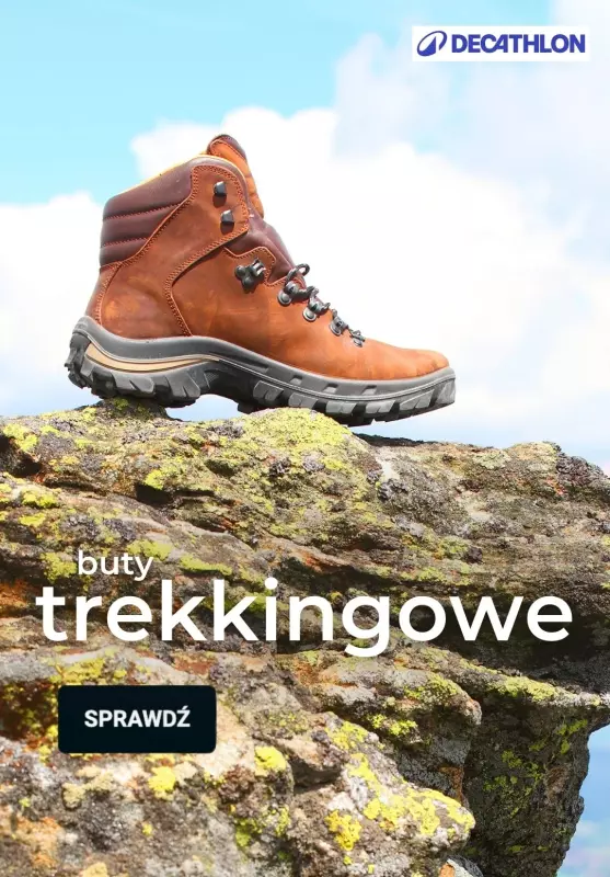 Decathlon - gazetka promocyjna Buty trekkingowe od piątku 19.09 