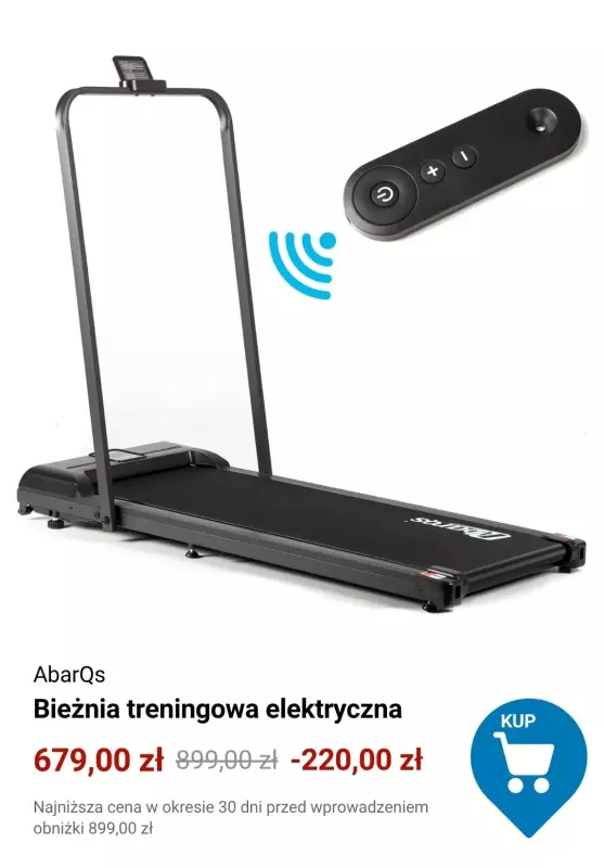 Decathlon - gazetka promocyjna Bieżnie elektryczne do domu   - strona 3