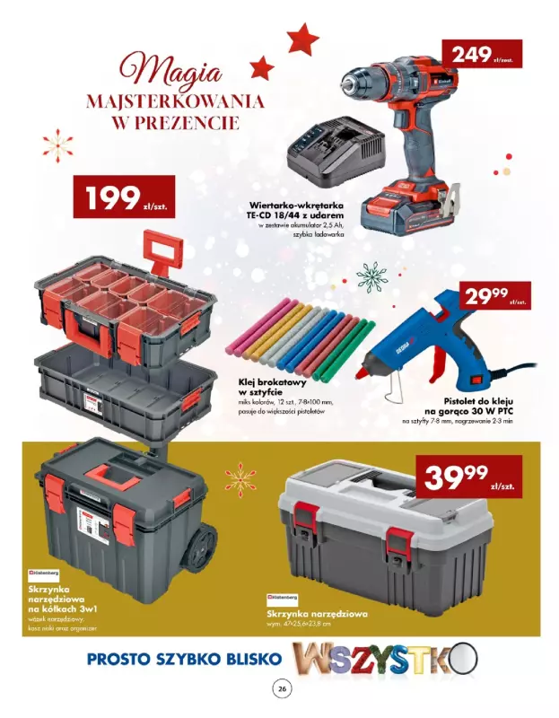 PSB Mrówka - gazetka promocyjna Gazetka od czwartku 05.12 do niedzieli 15.12 - strona 26