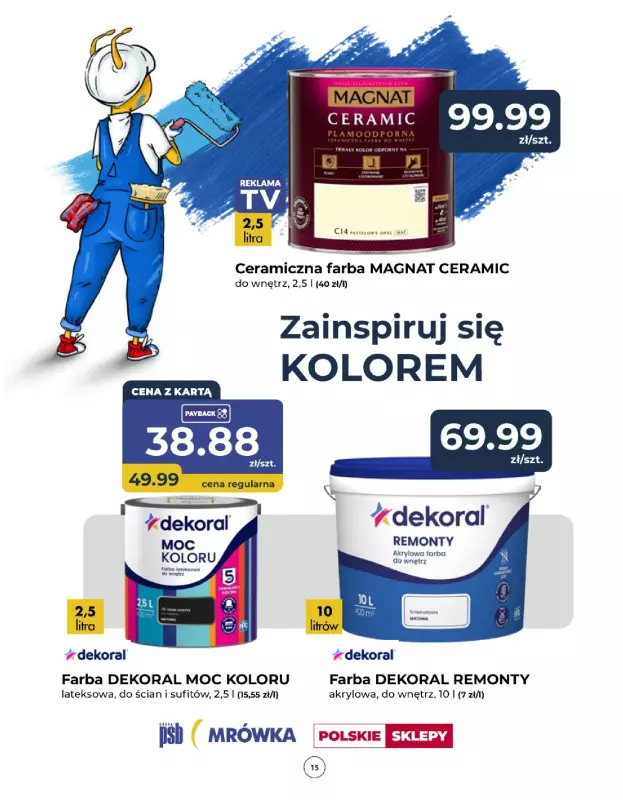 PSB Mrówka - gazetka promocyjna Gazetka  do soboty 24.05 - strona 15