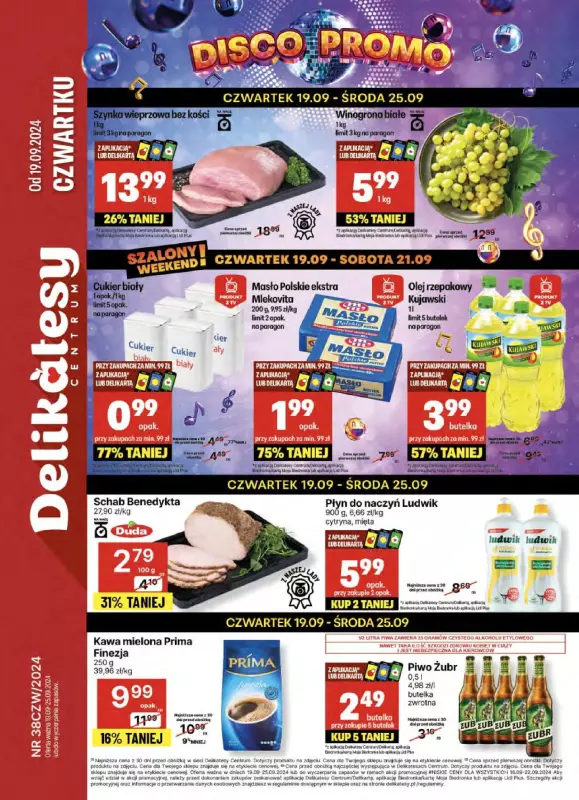 Delikatesy Centrum - gazetka promocyjna Gazetka  