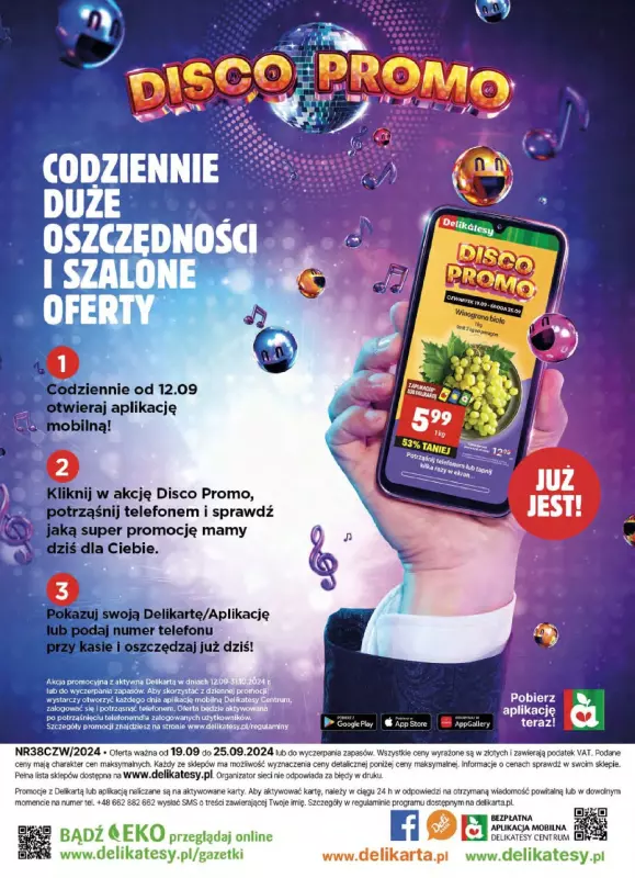 Delikatesy Centrum - gazetka promocyjna Gazetka od czwartku 19.09 do środy 25.09 - strona 45