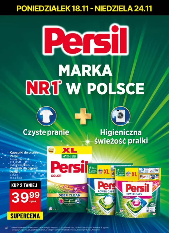 Delikatesy Centrum - gazetka promocyjna Gazetka  do niedzieli 24.11 - strona 38