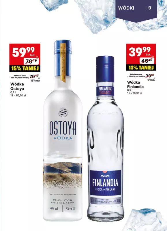 Delikatesy Centrum - gazetka promocyjna Gazetka alkoholowa  do niedzieli 01.12 - strona 9