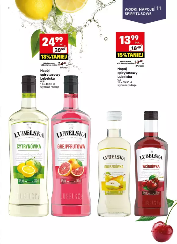 Delikatesy Centrum - gazetka promocyjna Gazetka alkoholowa  do niedzieli 01.12 - strona 11