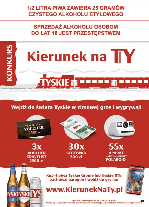 Delikatesy Centrum - gazetka promocyjna Gazetka od czwartku od czwartku 28.11 do środy 04.12 - strona 40