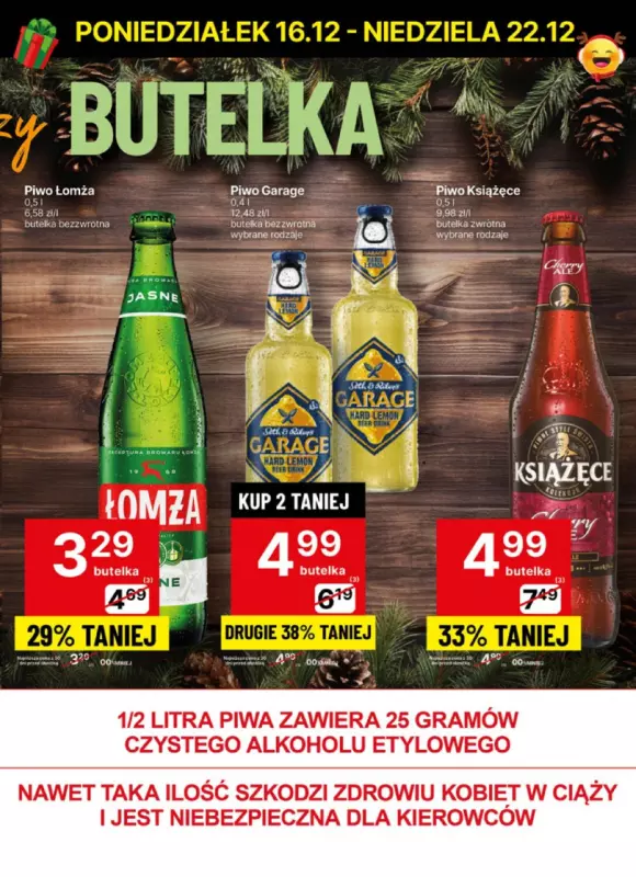 Delikatesy Centrum - gazetka promocyjna Gazetka od poniedziałku 16.12 do niedzieli 22.12 - strona 35