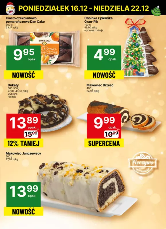 Delikatesy Centrum - gazetka promocyjna Gazetka od poniedziałku 16.12 do niedzieli 22.12 - strona 19