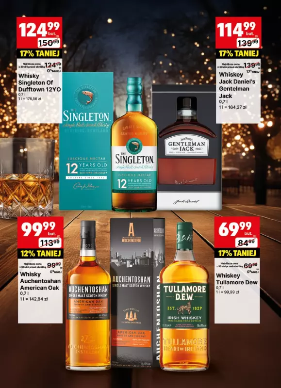 Delikatesy Centrum - gazetka promocyjna Gazetka alkoholowa  do wtorku 31.12 - strona 16