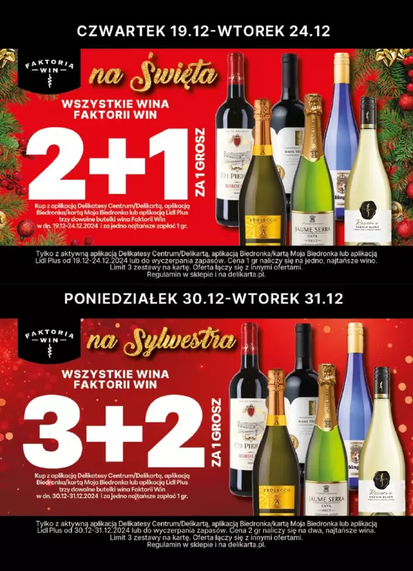 Delikatesy Centrum - gazetka promocyjna Gazetka alkoholowa  do wtorku 31.12 - strona 2