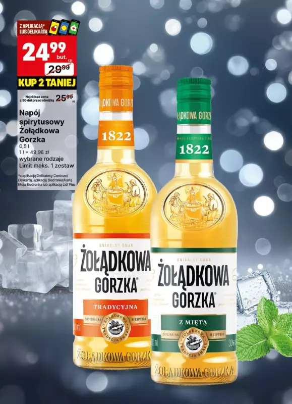 Delikatesy Centrum - gazetka promocyjna Gazetka alkoholowa  do wtorku 31.12 - strona 12