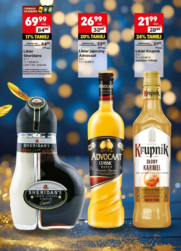 Delikatesy Centrum - gazetka promocyjna Gazetka alkoholowa  do niedzieli 19.01 - strona 16