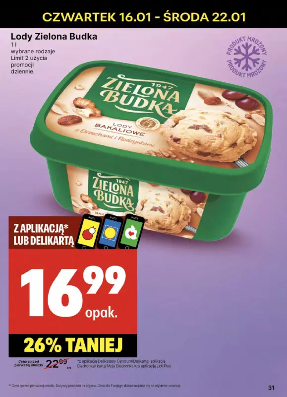 Delikatesy Centrum - gazetka promocyjna Gazetka od czwartku  do środy 22.01 - strona 31