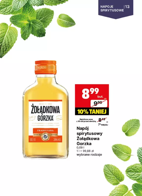 Delikatesy Centrum - gazetka promocyjna Gazetka alkoholowa  do niedzieli 02.02 - strona 13