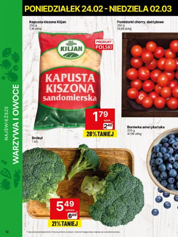 Delikatesy Centrum - gazetka promocyjna Gazetka  do niedzieli 02.03 - strona 12