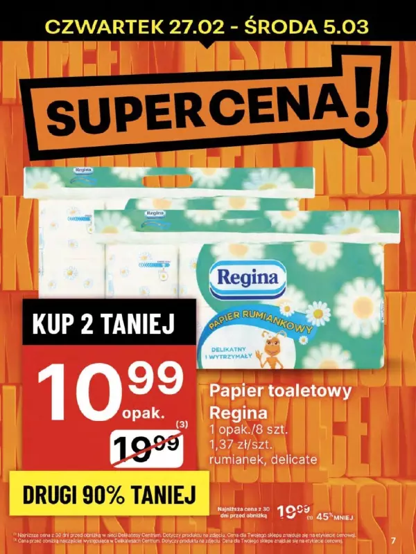 Delikatesy Centrum - gazetka promocyjna Gazetka od czwartku  do środy 05.03 - strona 7