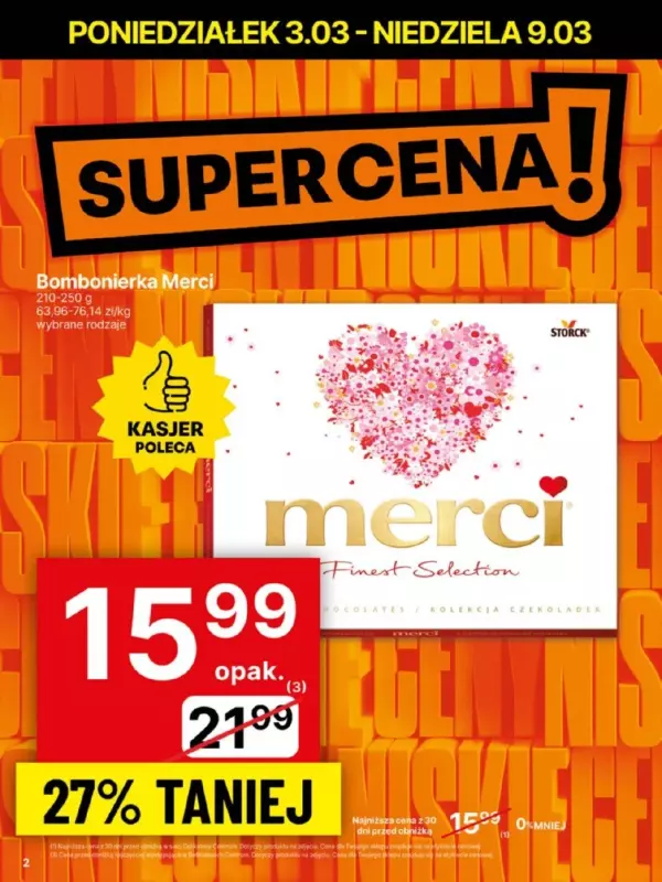 Delikatesy Centrum - gazetka promocyjna Gazetka  do niedzieli 09.03 - strona 2