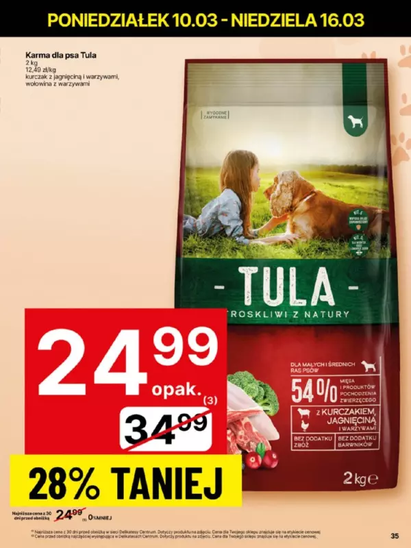 Delikatesy Centrum - gazetka promocyjna Gazetka  do niedzieli 16.03 - strona 35