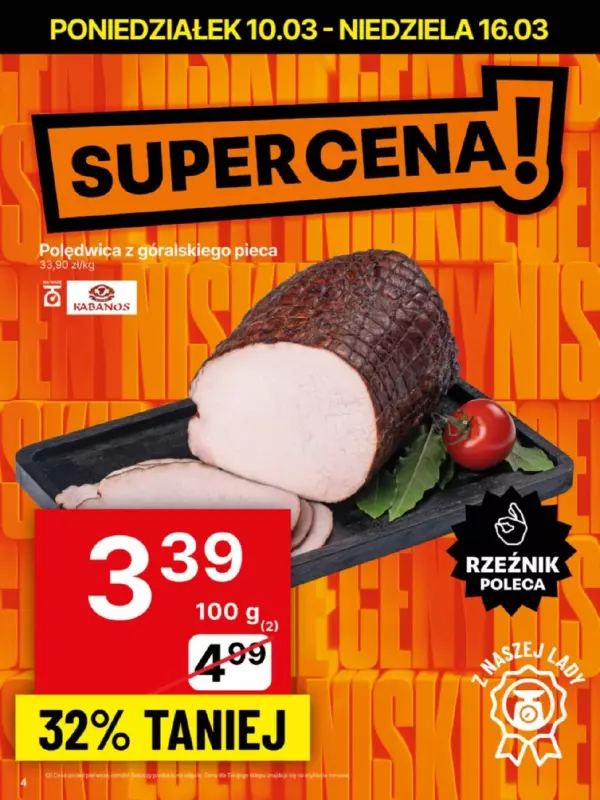 Delikatesy Centrum - gazetka promocyjna Gazetka  do niedzieli 16.03 - strona 4